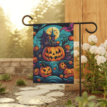 DistinctInk Garden & House Banner / Flag with Trick or Treat Parade Design for Halloween
