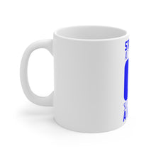 DistinctInk Glossy White Coffee / Tea Mug - Stay Safe at Night Sleep With a Nurse