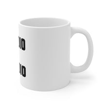 DistinctInk Glossy White Coffee / Tea Mug - Cardio is Hardio