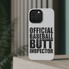 DistinctInk ToughCase for Apple iPhone, Compatible with MagSafe Charging - Official Baseball Butt Inspector