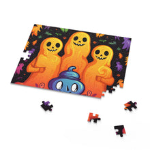 DistinctInk Jigsaw Puzzle with Finding Your Purpose in Life Design for Halloween  LGBTQ+ Pride