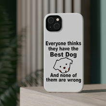 DistinctInk ToughCase for Apple iPhone, Compatible with MagSafe Charging - Everyone Things They Have The Best Dog