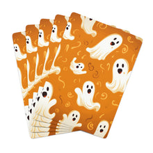 DistinctInk Playing / Poker Cards with Ghost Skeleton Pumpkin Pattern Design for Halloween