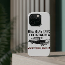 DistinctInk ToughCase for Apple iPhone, Compatible with MagSafe Charging - How Many Cars Do I Need? Just One More