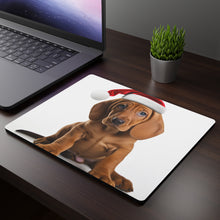 DistinctInk Mouse Pad - 1/4" Foam Rubber - Redbone Coonhound Puppy