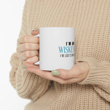 DistinctInk Glossy White Coffee / Tea Mug - I'm on a Whiskey Diet Already Lost 5 Days