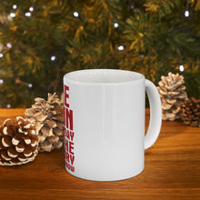 DistinctInk Glossy White Coffee / Tea Mug - The Pain of Today is the Victory of Tomorrow