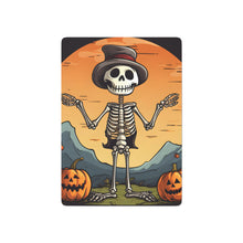 DistinctInk Playing / Poker Cards with Skelefun Halloween Design for Halloween