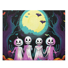 DistinctInk Jigsaw Puzzle with Exploring the Unknown Design for Halloween  LGBTQ+ Pride