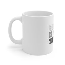DistinctInk Glossy White Coffee / Tea Mug - MMA Is My Therapy