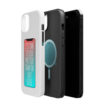 DistinctInk ToughCase for Apple iPhone, Compatible with MagSafe Charging - Time To Look Prettier Than the Last Selfie