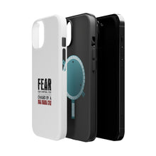 DistinctInk ToughCase for Apple iPhone, Compatible with MagSafe Charging - Never Been Chased By A Mad Mama Cow