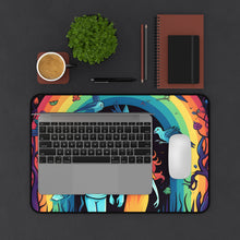 DistinctInk Desk Mat with The Enduring Beauty of Writing Design for Halloween  LGBTQ+ Pride
