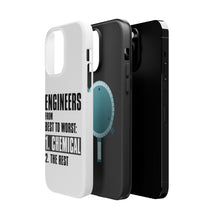 DistinctInk ToughCase for Apple iPhone, Compatible with MagSafe Charging - Chemical Engineers are the Best