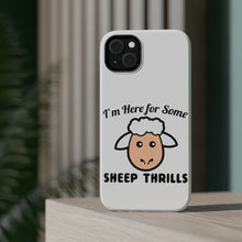DistinctInk ToughCase for Apple iPhone, Compatible with MagSafe Charging - I'm Here for Some SHEEP Thrills