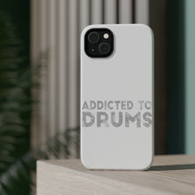 DistinctInk ToughCase for Apple iPhone, Compatible with MagSafe Charging - Addicted to Drums