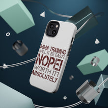 DistinctInk ToughCase for Apple iPhone, Compatible with MagSafe Charging - MMA Training Easy? Nope! Worth It!