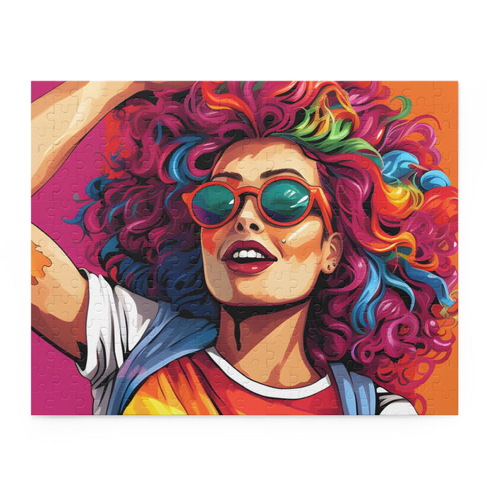 DistinctInk Jigsaw Puzzle with Leading a New Path Design for LGBTQ+ Pride