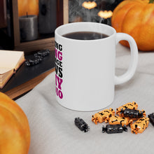 DistinctInk Glossy White Coffee / Tea Mug - Watching Baking Shows is My Cardio