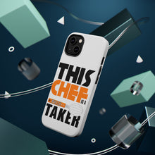 DistinctInk ToughCase for Apple iPhone, Compatible with MagSafe Charging - This Chef is a Whisk Taker