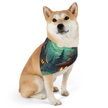 DistinctInk Adjustable Pet Banana Collar with Trick or Treat Fun Design for Halloween