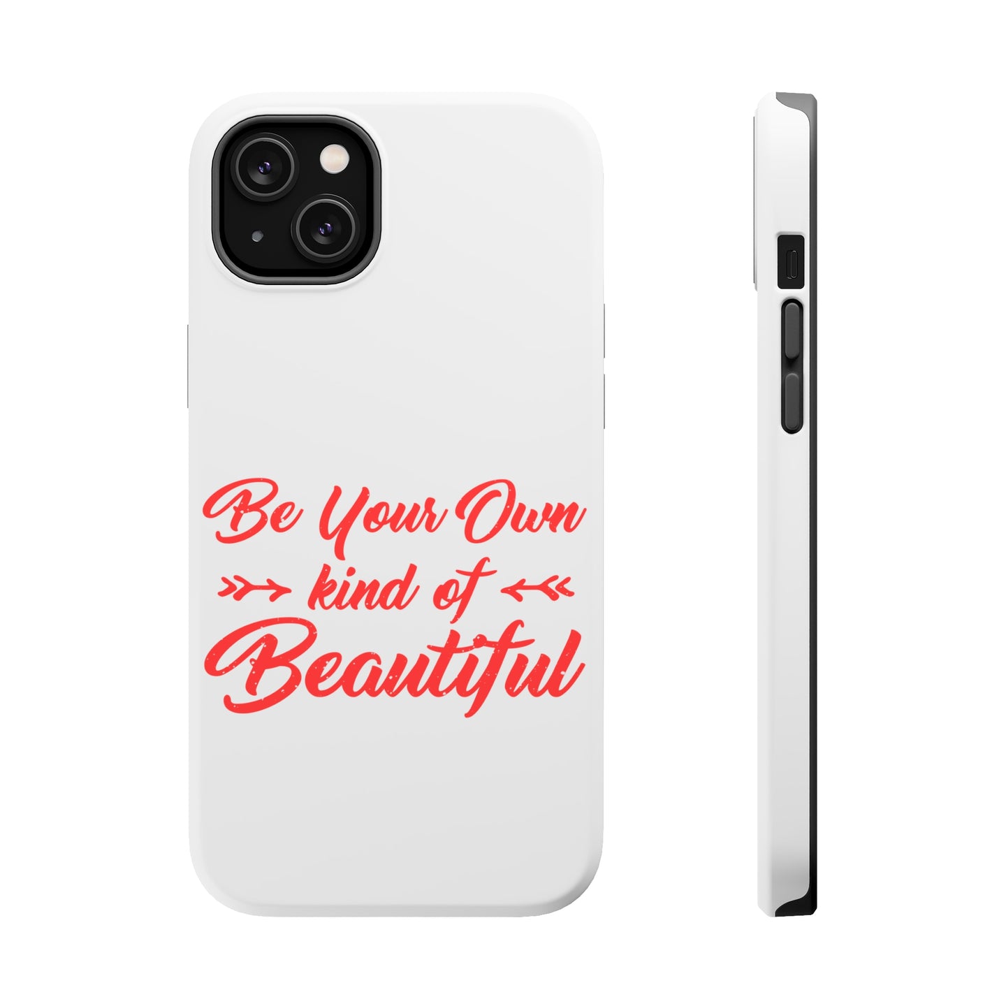 DistinctInk ToughCase for Apple iPhone, Compatible with MagSafe Charging - Be Your Own Kind of Beautiful