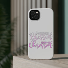 DistinctInk ToughCase for Apple iPhone, Compatible with MagSafe Charging - Stressed Blessed Make Up Obsessed