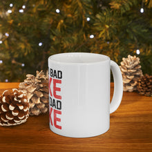 DistinctInk Glossy White Coffee / Tea Mug - Ain't No Bad Joke Like a Dad Joke