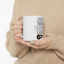 DistinctInk Glossy White Coffee / Tea Mug - Don't Need Therapy Need to Play Guitar