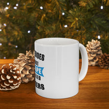 DistinctInk Glossy White Coffee / Tea Mug - Superheroes Without Cape are Engineers