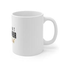 DistinctInk Glossy White Coffee / Tea Mug - Instant Entrepreneur Just Add Coffee