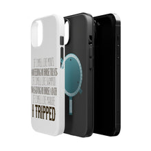 DistinctInk ToughCase for Apple iPhone, Compatible with MagSafe Charging - Smell Like Horse Treats, Shampoo, Manure
