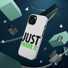 DistinctInk ToughCase for Apple iPhone, Compatible with MagSafe Charging - Just Twerk It