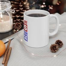DistinctInk Glossy White Coffee / Tea Mug - I'll Keep My Guns, You Keep Your Change