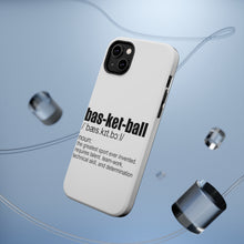 DistinctInk ToughCase for Apple iPhone, Compatible with MagSafe Charging - Basketball Definition Greatest Sport
