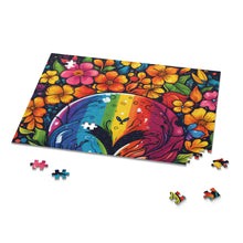 DistinctInk Jigsaw Puzzle with A World of Possibilities Design for LGBTQ+ Pride