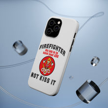 DistinctInk ToughCase for Apple iPhone, Compatible with MagSafe Charging - Firefighter - Job is to Save You
