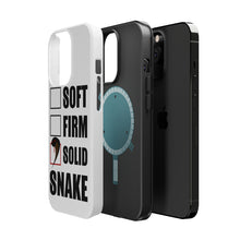 DistinctInk ToughCase for Apple iPhone, Compatible with MagSafe Charging - Soft Firm Solid Snake