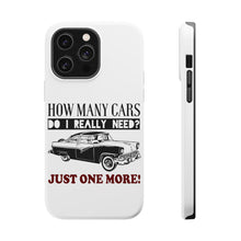 DistinctInk ToughCase for Apple iPhone, Compatible with MagSafe Charging - How Many Cars Do I Need? Just One More