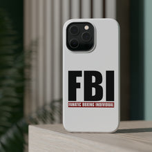 DistinctInk ToughCase for Apple iPhone, Compatible with MagSafe Charging - FBI Fanatic Boxing Individual