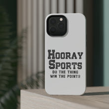 DistinctInk ToughCase for Apple iPhone, Compatible with MagSafe Charging - Hooray Sports Do The Thing Win The Points