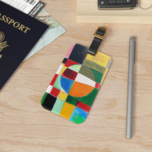 Finn Wilson - Mid-Century Modern Design Printed on a Custom Luggage Tag