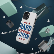 DistinctInk ToughCase for Apple iPhone, Compatible with MagSafe Charging - Hard Twerking Citizen