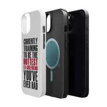 DistinctInk ToughCase for Apple iPhone, Compatible with MagSafe Charging - Training to be Hottest Ex Girlfriend Ever