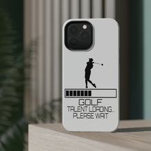 DistinctInk ToughCase for Apple iPhone, Compatible with MagSafe Charging - Golf Talent Loading Please Wait