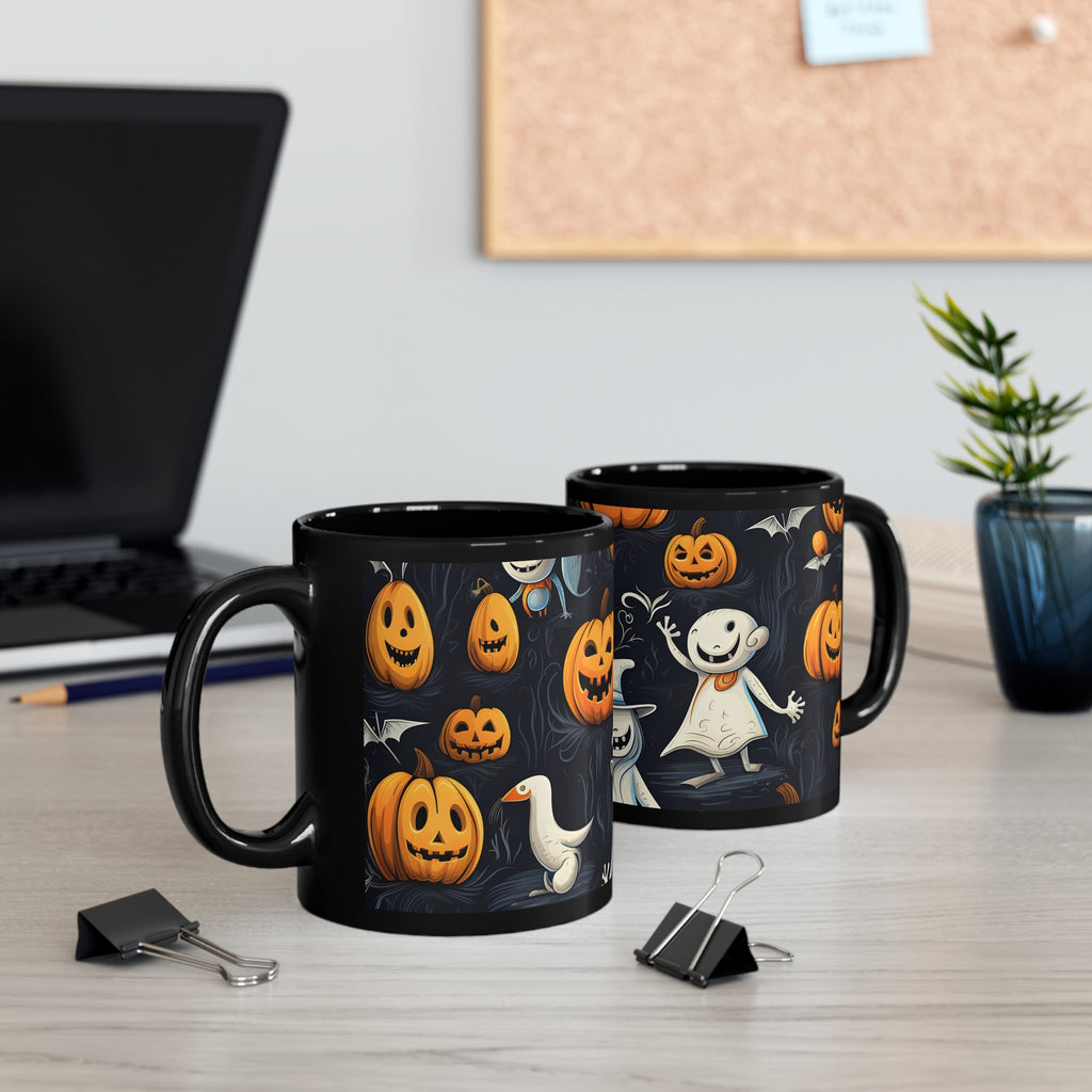 Black Coffee Mug - The Halloween Spell for Halloween, view 5