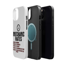 DistinctInk ToughCase for Apple iPhone, Compatible with MagSafe Charging - Mechanic Rates More If You Watch Help