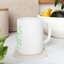DistinctInk Glossy White Coffee / Tea Mug - Girls Just Wanna Have Fund $