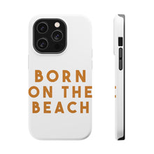 DistinctInk ToughCase for Apple iPhone, Compatible with MagSafe Charging - Born on the Beach