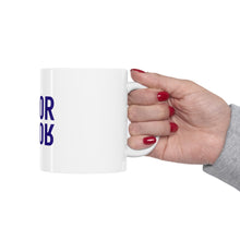 DistinctInk Glossy White Coffee / Tea Mug - Actor (Reflection)
